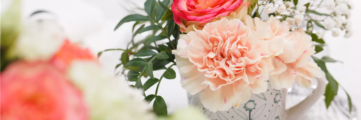 Floristische Tischdekoration